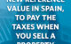 New reference value in Spain, to pay the taxes when you sell a property