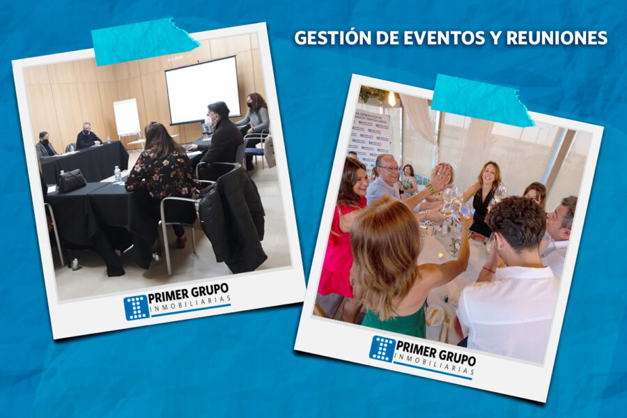 Gestión de eventos en primer grupo inmobiliarias